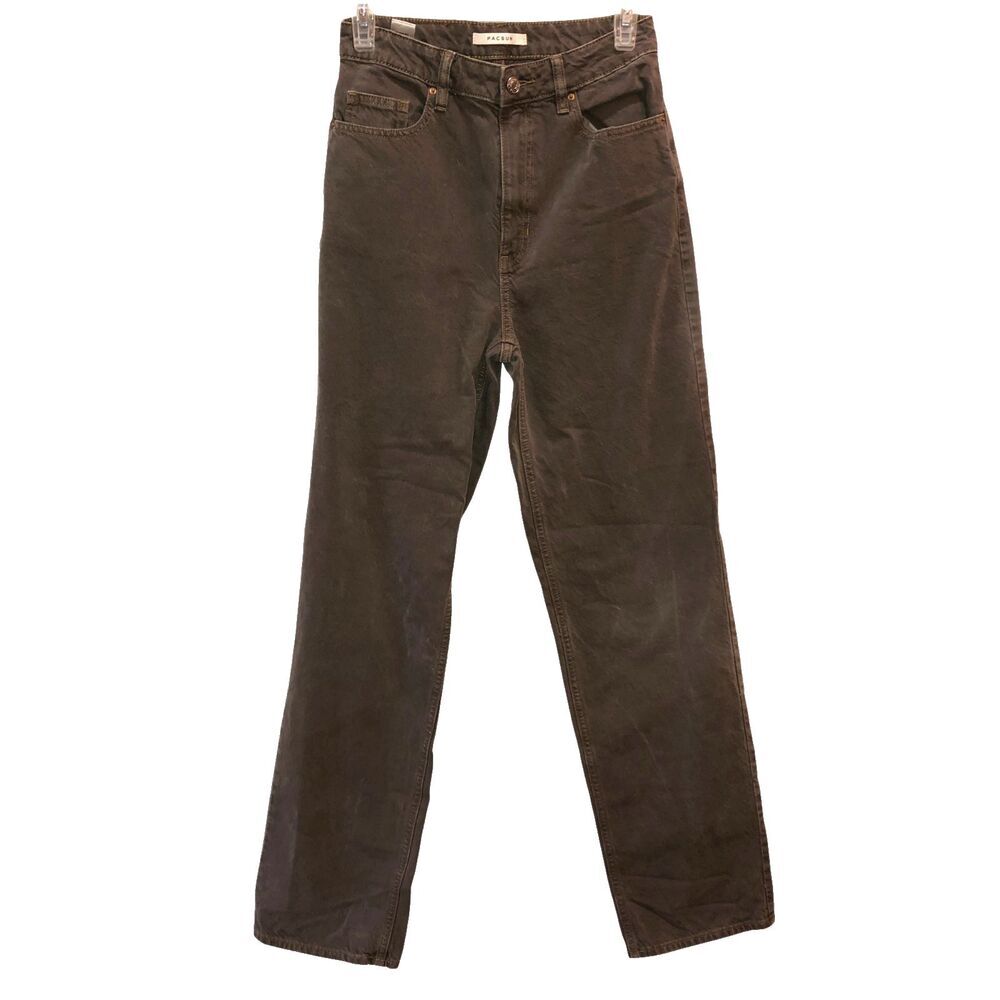 Pacsun Pacific Sunwear Womens Size 26 Gray 90s Boyfriend Straight Denim Jeans
